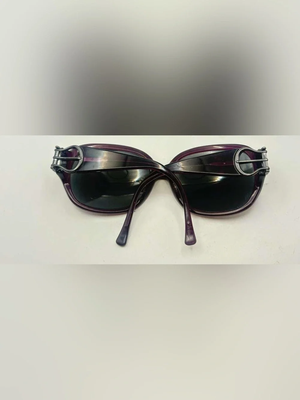 Cole Haan CH600 Purple Oval Sunglasses Frames Only